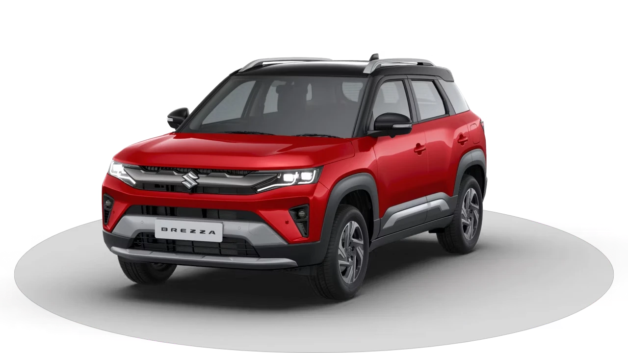 Sizzling Red with Bluish Black 4 roof